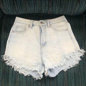 Wild Fable High Rise Raw Hem Shorts - Size 2
